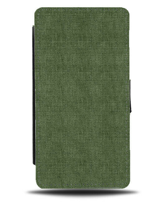 Green Old Fashion Type Od Design Flip Wallet Case Mens Boys Men Male G554