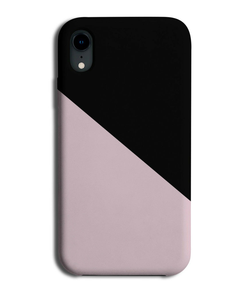 Black & Baby Pink Phone Case Cover Pitch Dark Mens Shades Light Pale i451