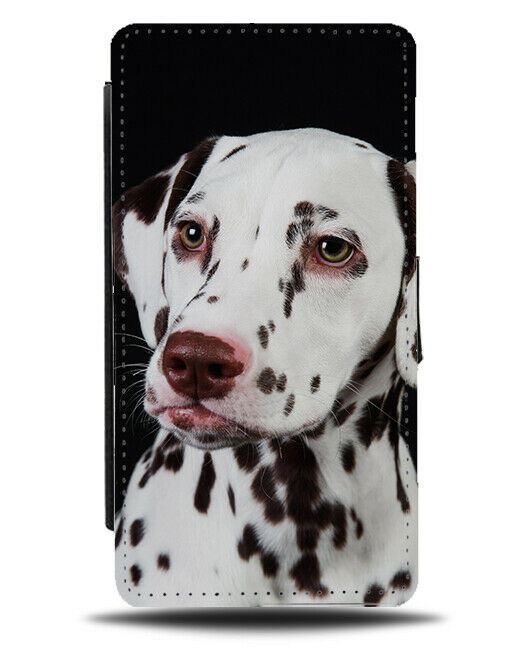 Dalmatian Flip Wallet Phone Case Dalmatians Dog Dogs Spots Photo Picture si290