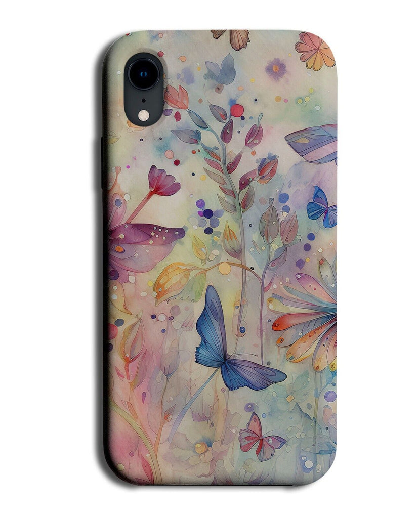 Butterflies Pictures Phone Case Cover Whimsical Butterfly Flying Art Print BE92