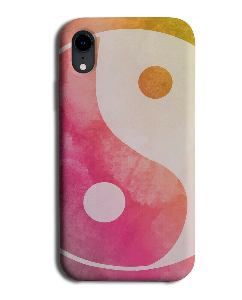 Colourful Ying Yang Design Phone Case Cover Rainbow Shape Yin Yan YingYang J659