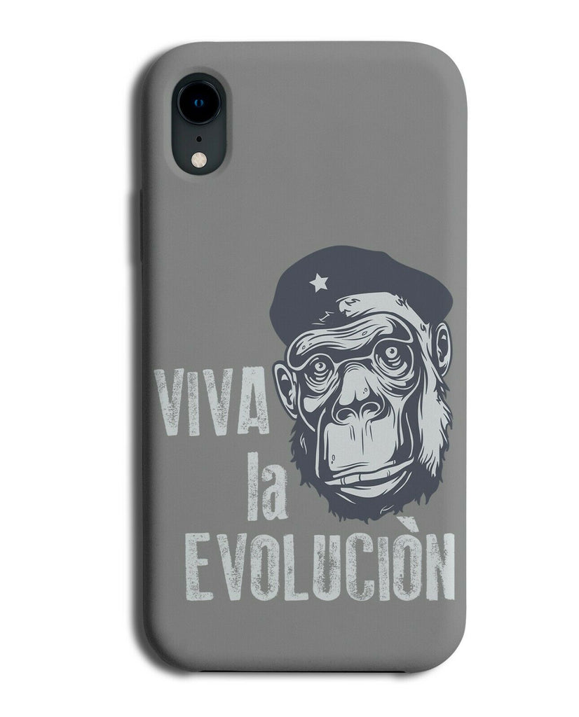 Monkey Evolution Phone Case Cover Viva La Evolucion Rebellion Funny Hat E306