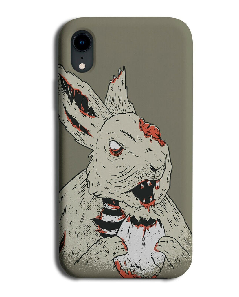 Angry Zombie Rabbit Phone Case Cover Horror Scary Zombies Rabbits Cartoon K175