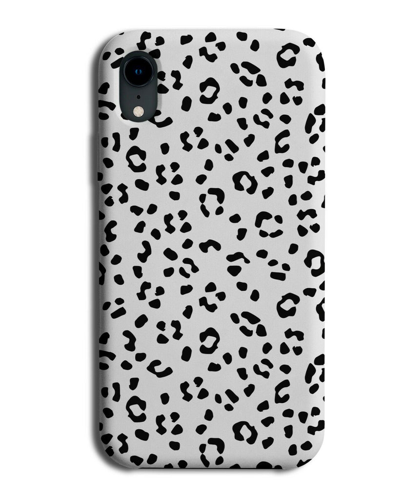 Artic Snow Leopard Markings Phone Case Cover Dots Shapes Animal Design Skin H325