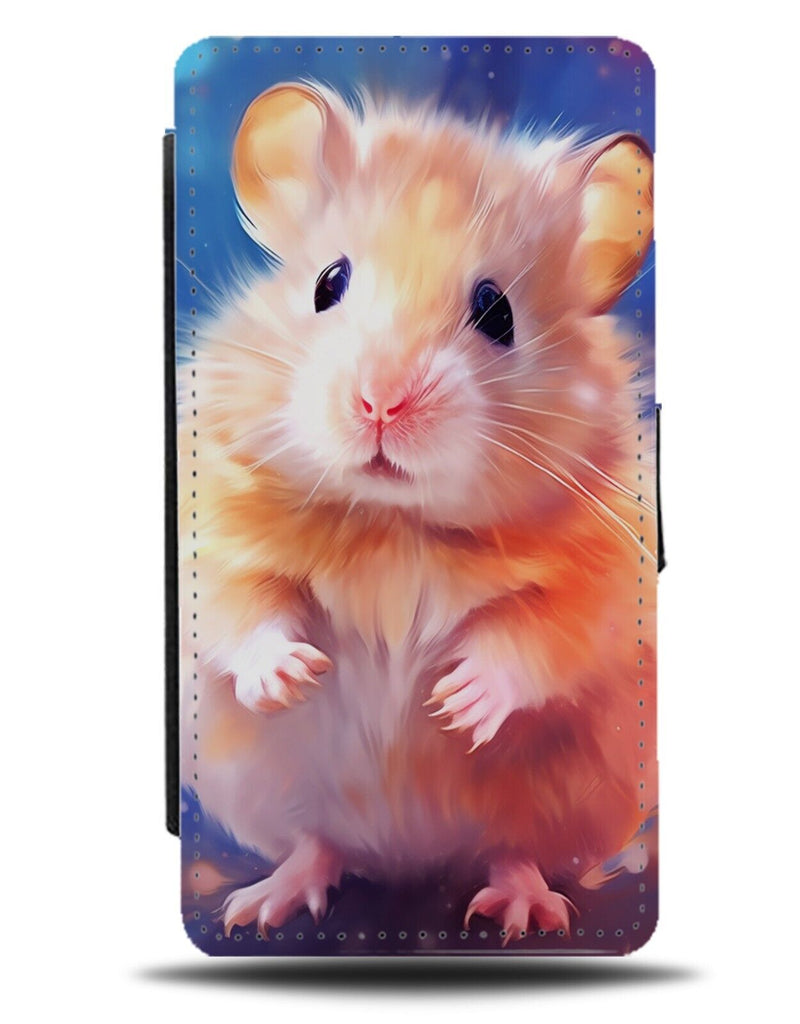 Funny Hamster Flip Wallet Case Hamsters Pet Pets Fat Novelty Picture Photo DC36