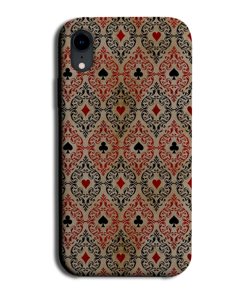 Vintage Pack Of Playing Cards Style Design Phone Case Cover Pattern Old Q638E