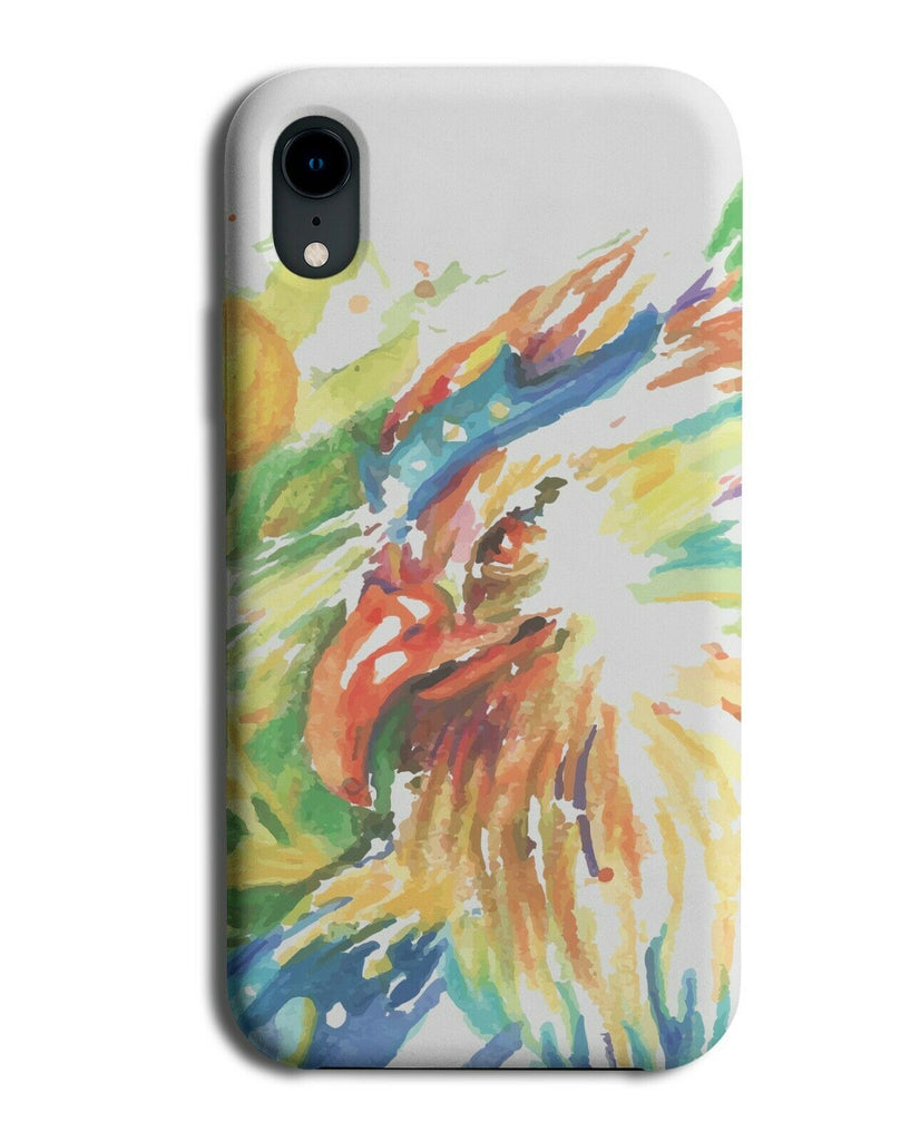 Eagle Oil Painting Phone Case Cover Eagles Bird Birds Colourful Drawing Art E397