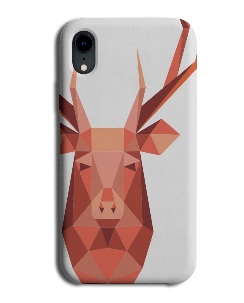 Abstract Reindeer Art Phone Case Cover Cartoon Reindeers Head Christmas N774