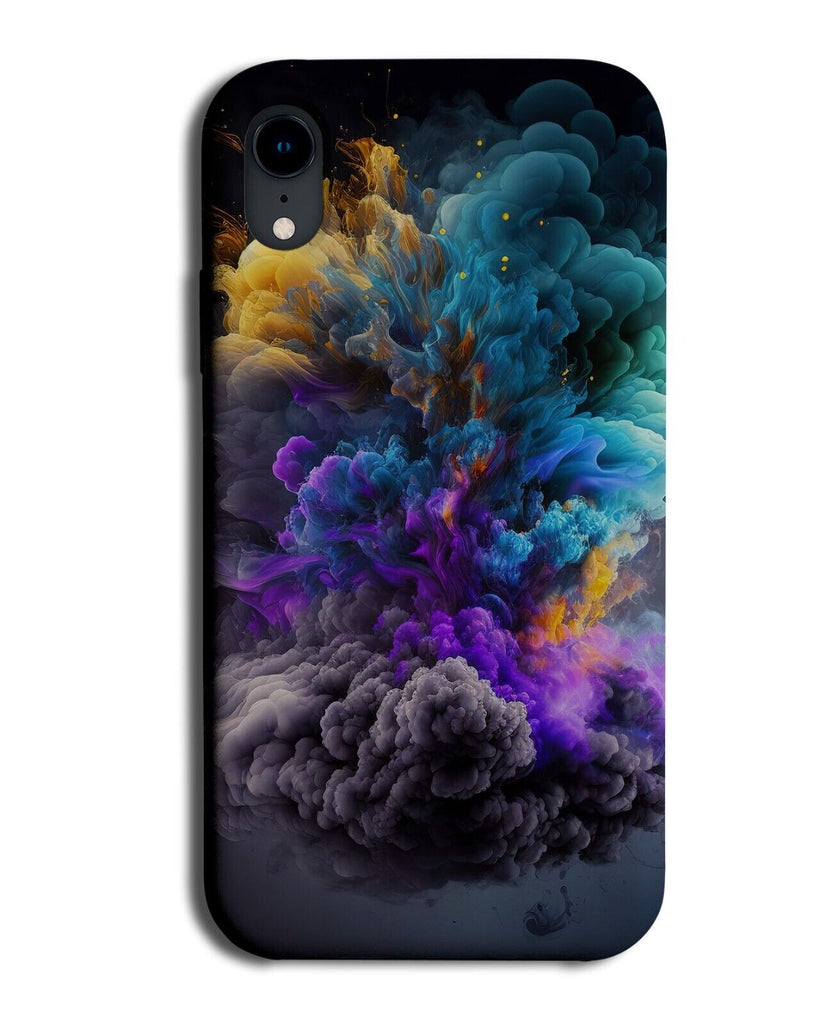 Multicoloured Smokey Fog Screen Phone Case Cover Effect Clouds Of Smoke P255E