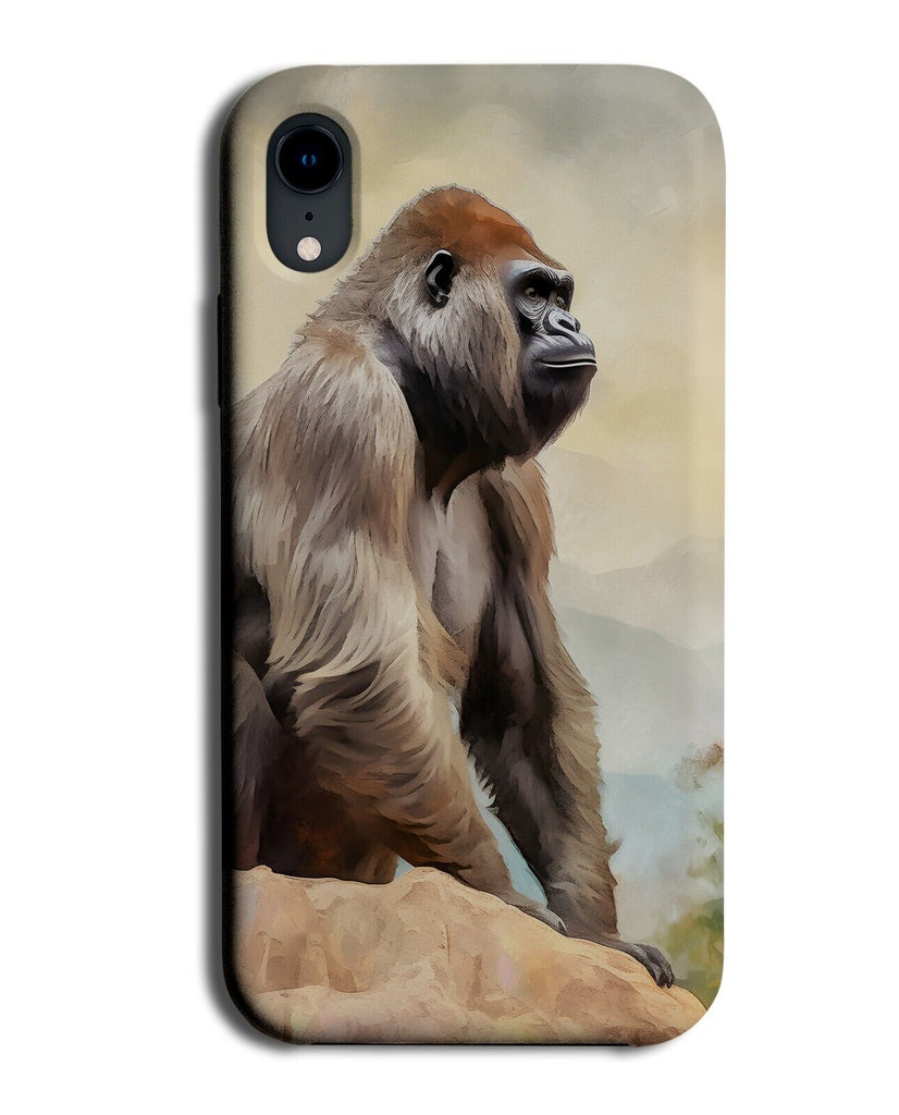 Silverback Gorilla Phone Case Cover Gorillas Photo Mountain Silver Back Man DE45