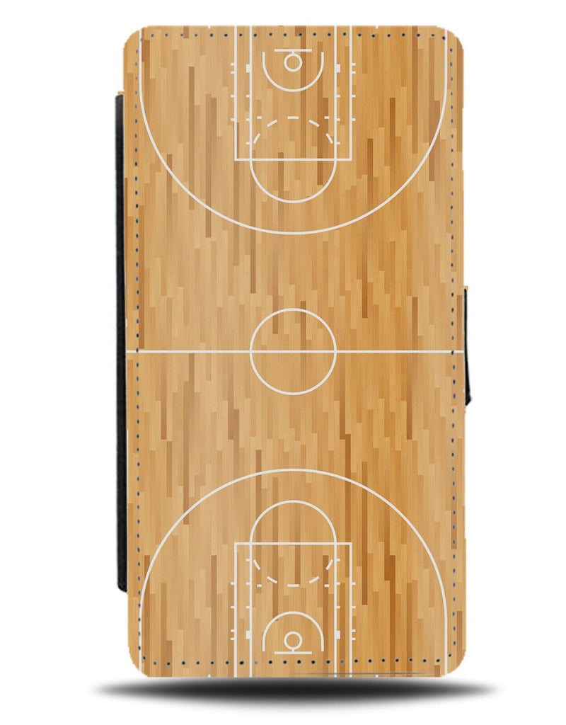 Basketball Court Flip Wallet Case Courts Player Sport Gift Novelty Player CY98