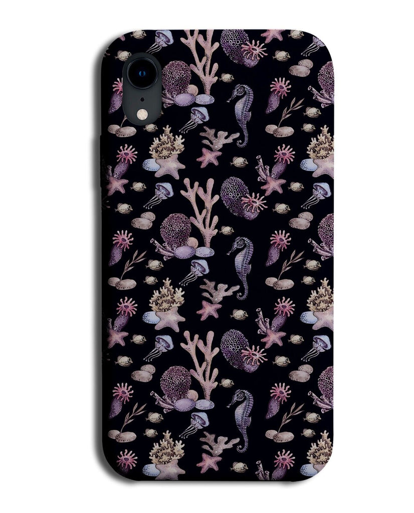 Gothic Marine Mermaids Phone Case Cover Mermaid Goth Style Seahorse Fish BX18
