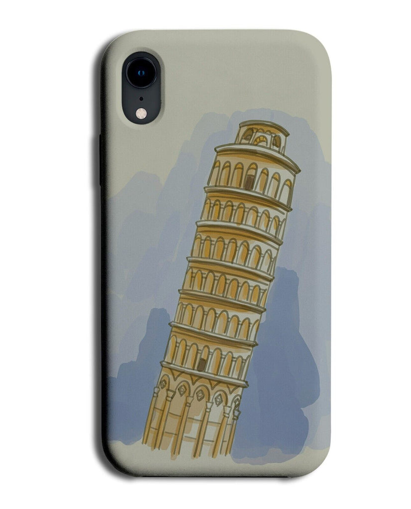 Leaning Tower Of Pisa Phone Case Cover Italy Italian Watercolour Landmark P323