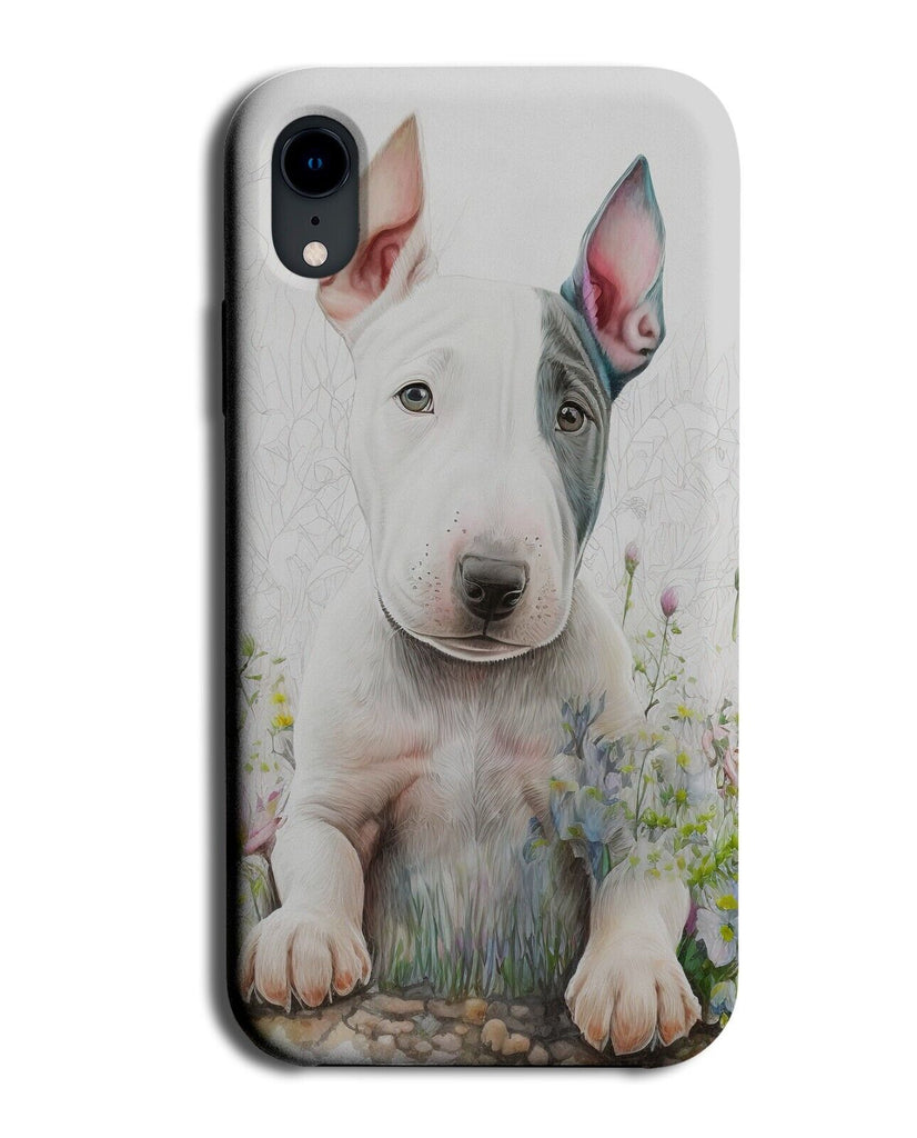 Baby Bull Terrier Phone Case Cover Terriers Dog Dogs White Dog Dogs Puppy AD11