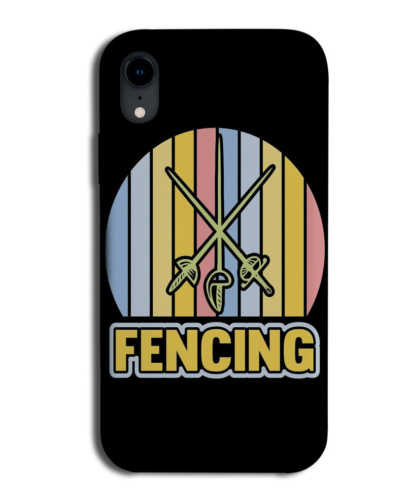 Colourful Novelty Fencing Phone Case Cover Fencer Fence Swordfight Girls Q664