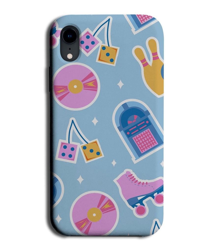 80s Vibe Pattern Phone Case Cover Vibes Throwback Logo Logos Patterning Q039B