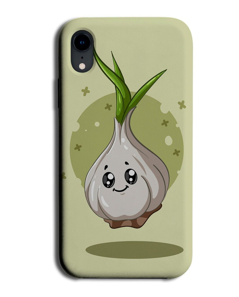 Funny Happy Garlic Phone Case Cover Garlics Spice Flavouring Flavour Shape P293