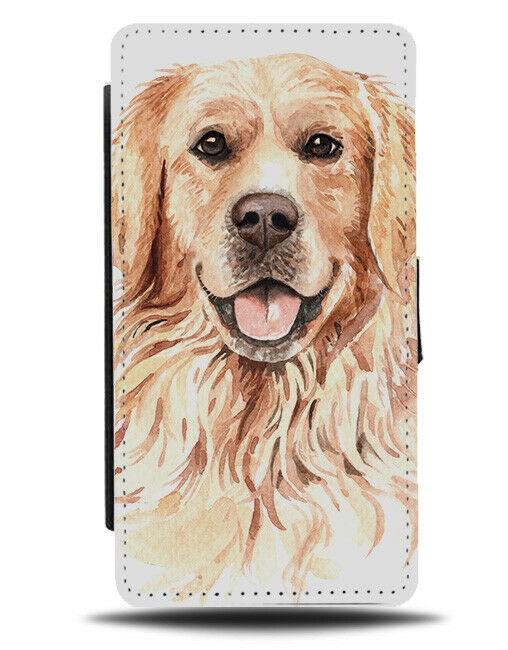 Labrador Flip Wallet Phone Case Dog Dogs Pet Oil Painting Art Work Artwork K556