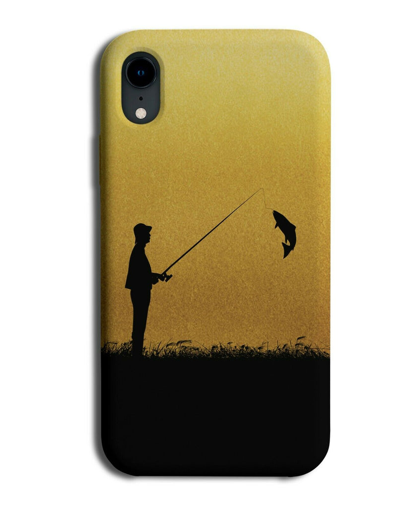 Fishing Phone Case Cover Fisherman Fish Kit Gear Gift Gold Golden i590