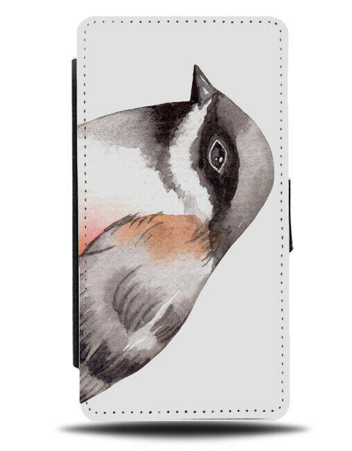 Sparrow Watercolour Oil Painting Print Flip Wallet Case Sparrows Bird Birds H971