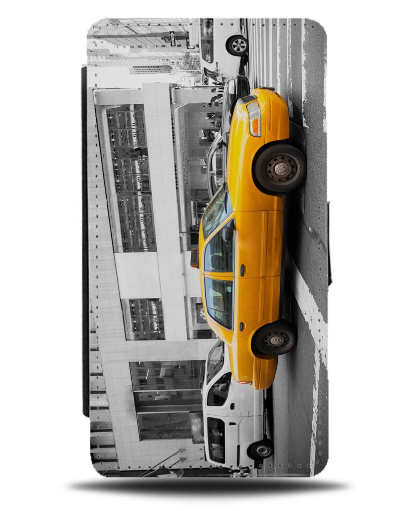 New York Cab Flip Wallet Case Yellow Cabs Taxi American City Picture Photo DD34