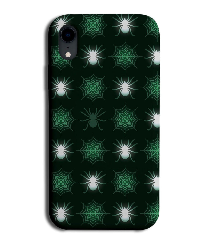 Irish Spiders Phone Case Cover Halloween Ireland Spider Green White Web BL02