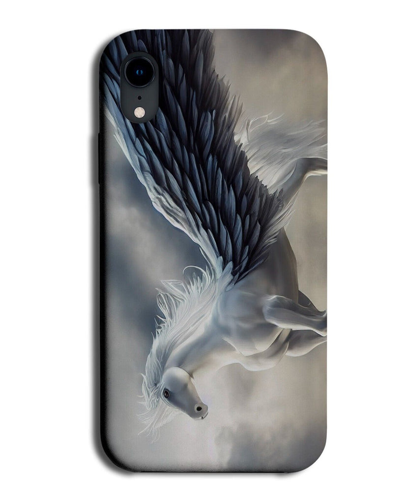 Pegasus Phone Case Cover Unicorn Flying Airbrush Artwork White Horse Heaven P308