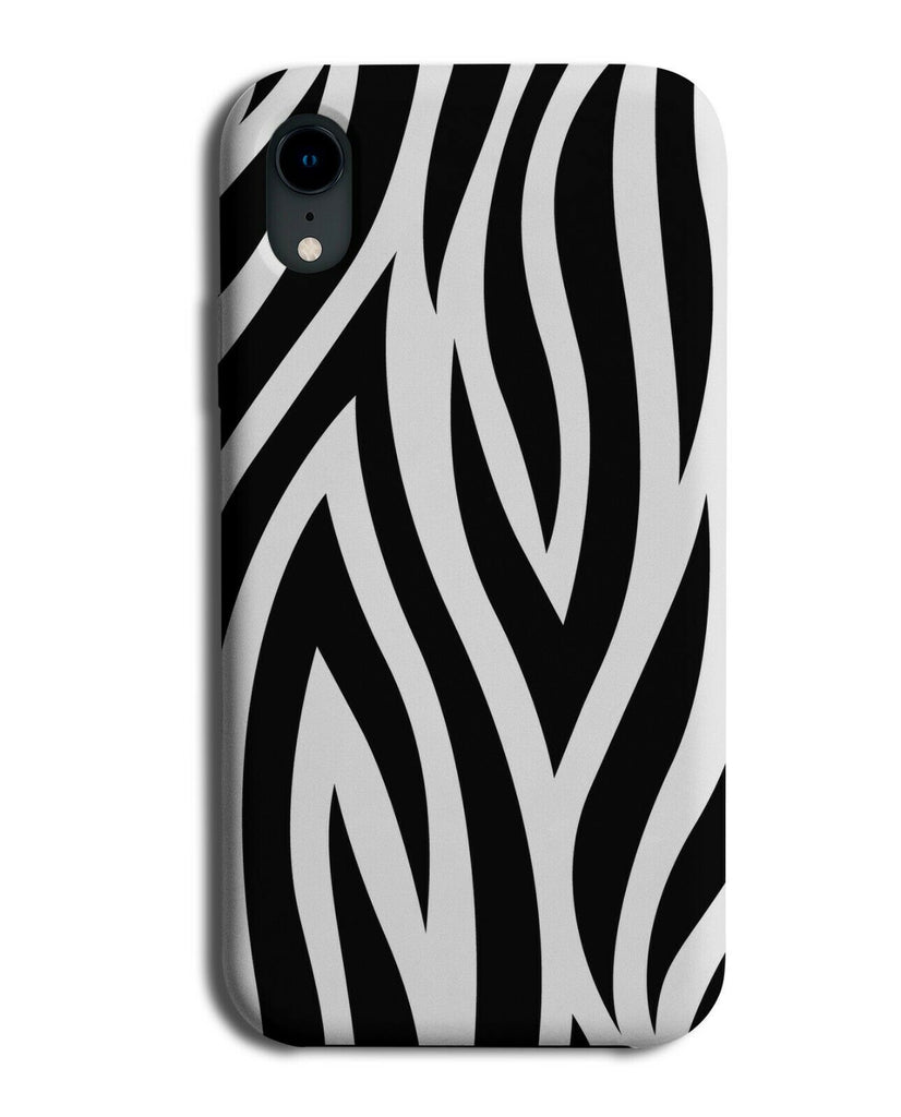 Black and White Large Zebra Stripes Phone Case Cover Lines Pattern Striped H320