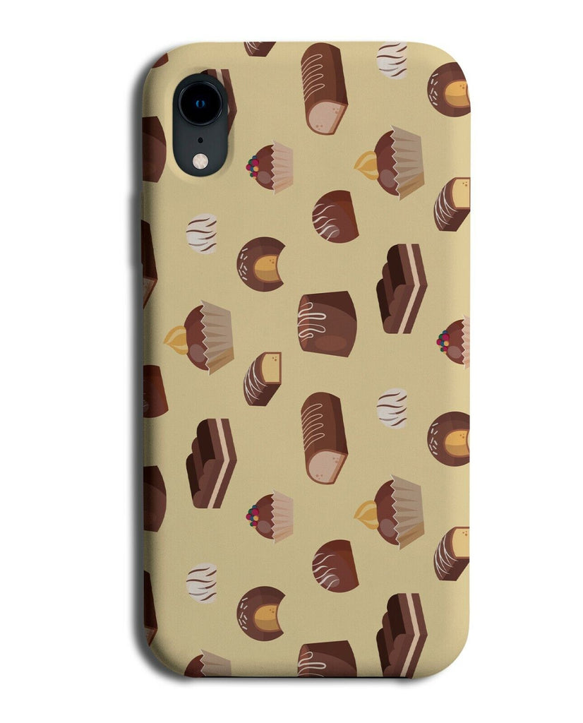Box Of Chocolates Pattern Phone Case Cover Design Choc Chocolate Sweets K841
