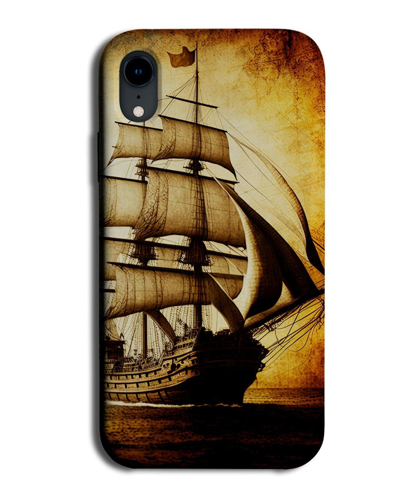 Old Paper Look Piarate Ship Phone Case Cover Pirates Vintage Classic Ships DG42