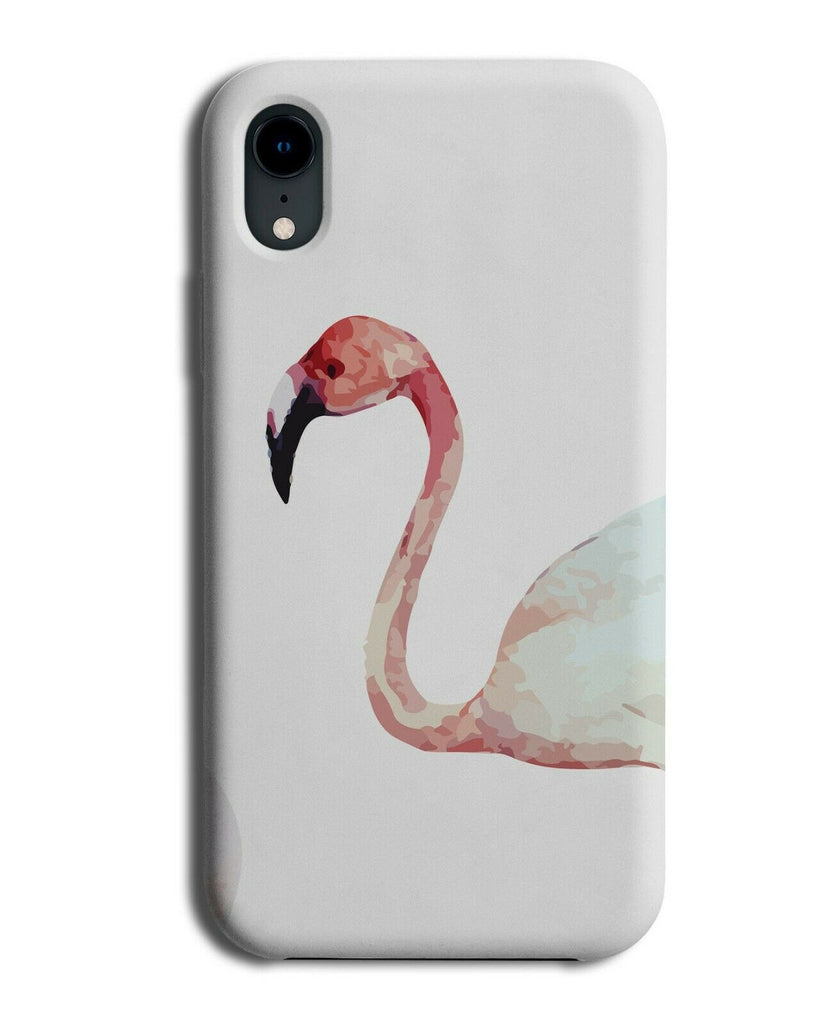 Flamingo Oil Painting Phone Case Cover Flamingos Pattern Patterned Gift G966