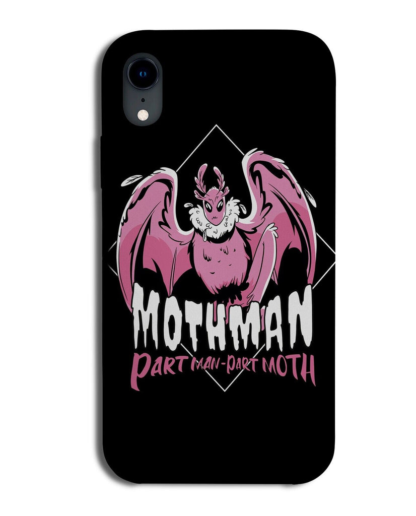 Moth-Man Monster Phone Case Cover Mothman Moth Man Purple Black Cartoon P125