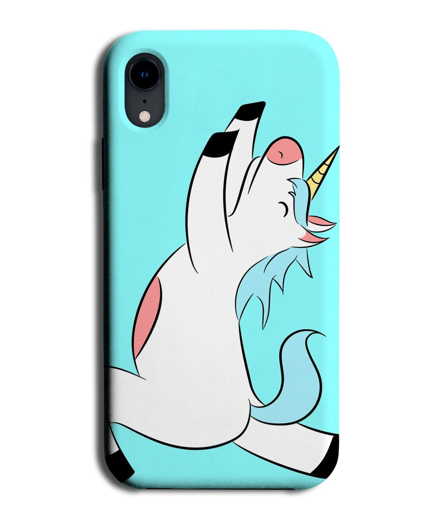Stretching Yoga Unicorn Phone Case Cover Posing Yogas Pose Mediation Stance P238