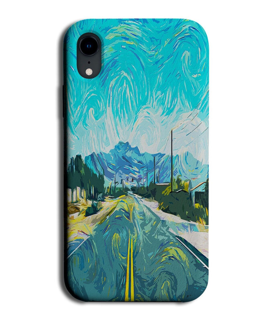 Phoenix Mountains Phone Case Cover USA America American Route 66 Painting LP48