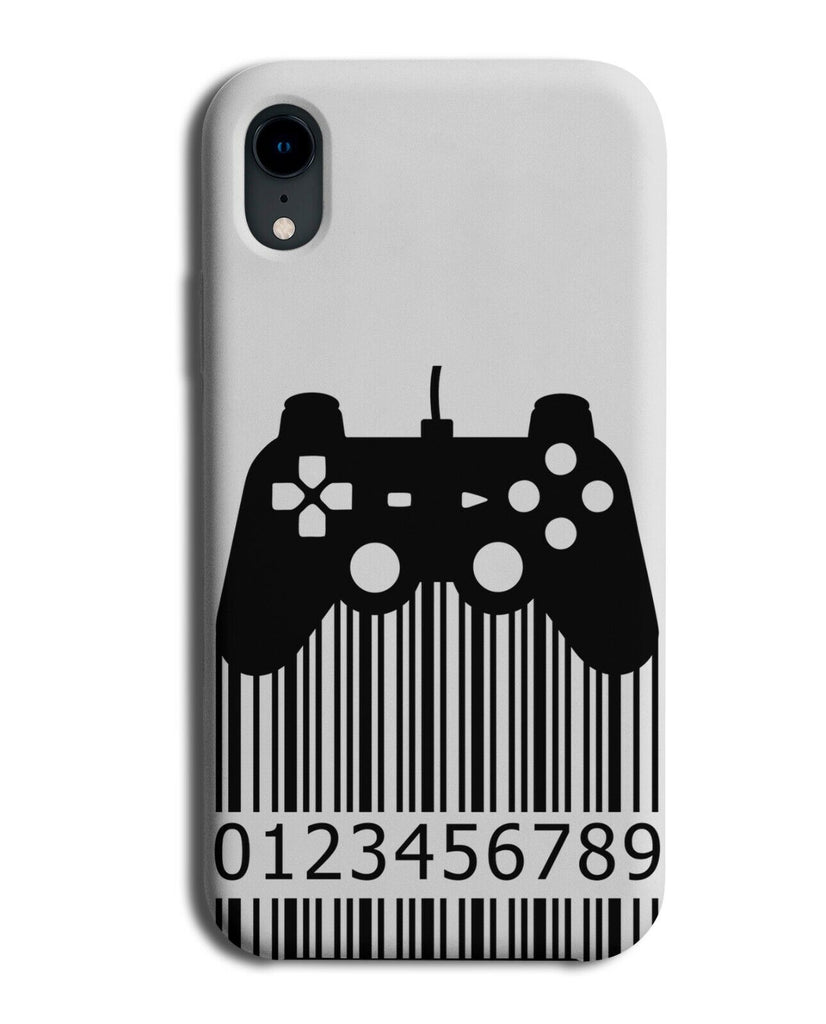Gamer Barcode Design Phone Case Cover Bar Code Video Games Controller J414