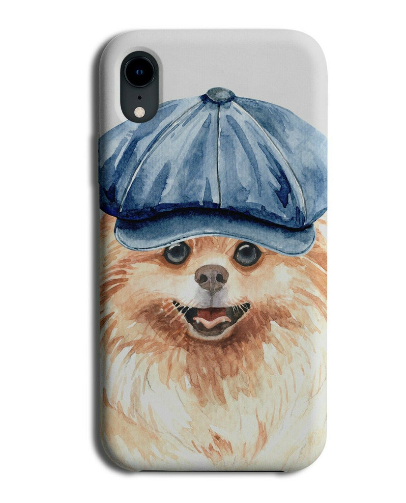 Pomeranian Phone Case Cover Dog Dogs Cockney Hat Funny Flat Cap K596