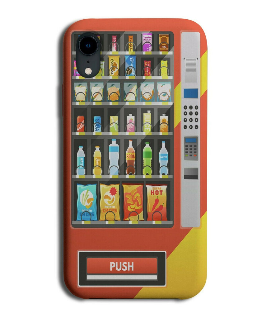 Red Vending Machine Phone Case Cover Novelty Print Picture Funny Image L051