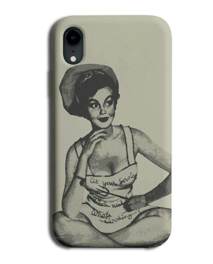Vintage Cooking Pin Up Model Phone Case Cover Woman American USA Poster L045