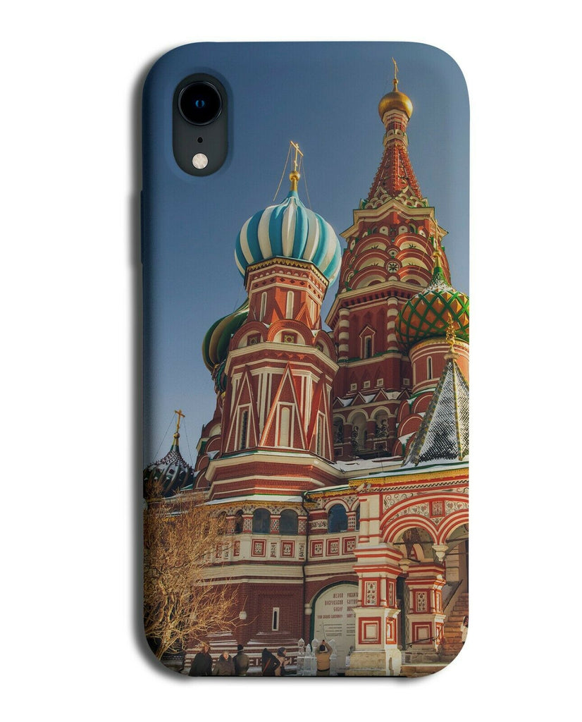 Russia Photograph Phone Case Cover Photo Moscow Building Russian Colours si524