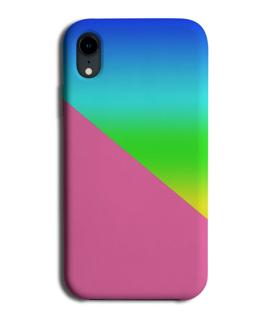 Multicoloured And Hot Pink Phone Case Cover Multicolour Colours Dark i414