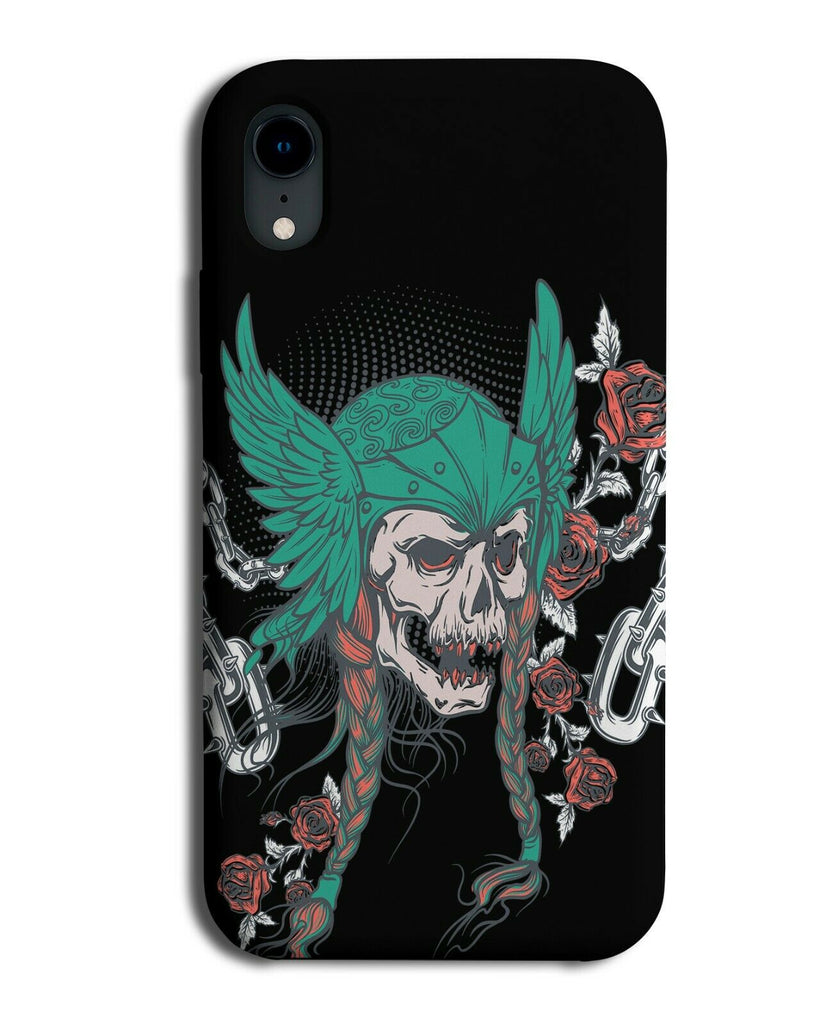 Skull Greek God Phone Case Cover Helmet Flowers Skelton Lord King Crown E275