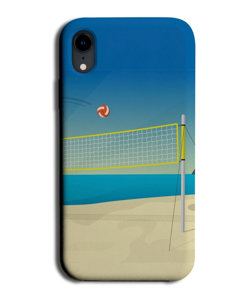 Beach Volleyball Phone Case Cover Volley Ball Net Beaches Court Gift Nets Q519