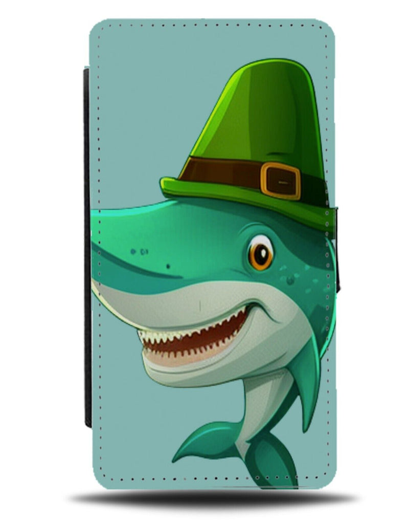 Funny Irish Shark Flip Wallet Case Sharks St Patricks Day Ireland Paddys BF43