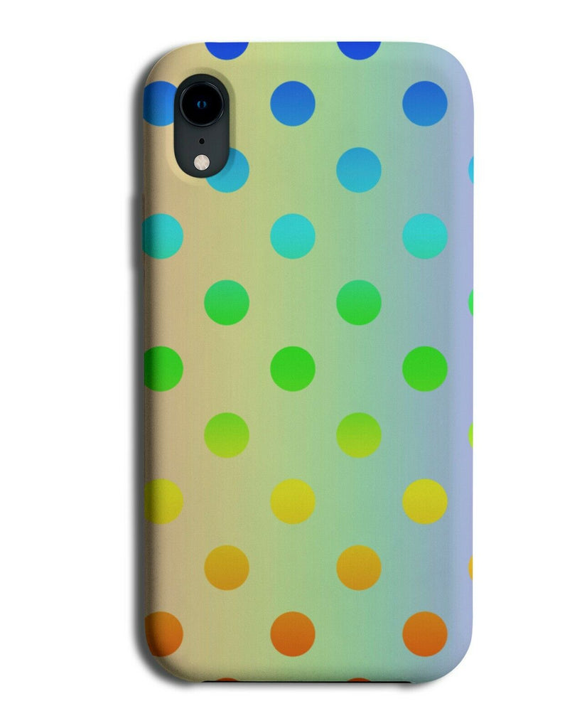 Rainbow and Multicolour Spotted Phone Case Cover Spots Spotty Colourful i478