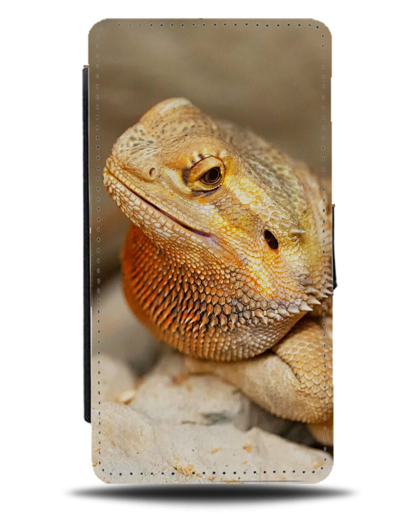 Bearded Dragon Flip Wallet Case Pet Pets Lizard Lizards Reptile Owner Breed DC91