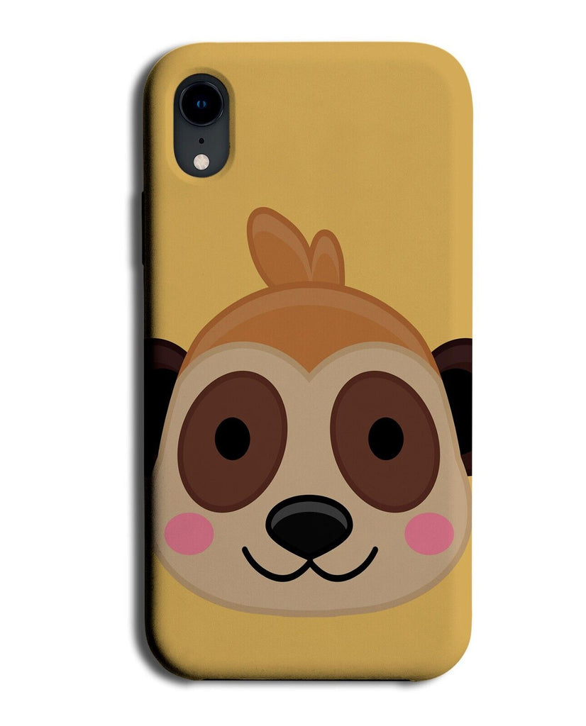 Children's Cartoon Meerkat Phone Case Cover Meerkats Face Kids Child's Kid Q484L