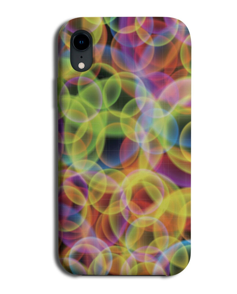 Colourful Bubbles Print Phone Case Cover Bubble Rainbow Multicoloured K837