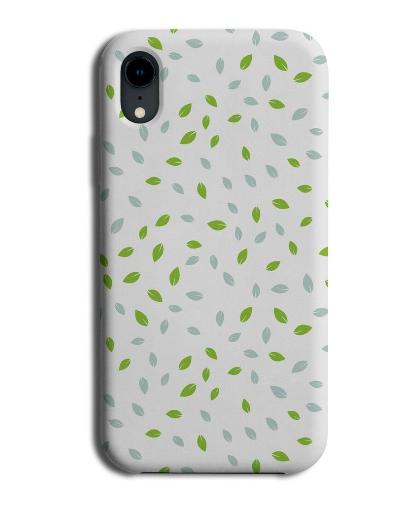 White and Green Leaves Phone Case Cover Leaf Symbols Outdoor Nature H445