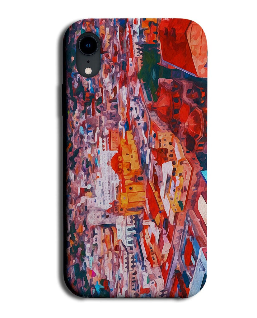 Mexico City Painting Print Phone Case Cover Cities Mexican Street Life LP43