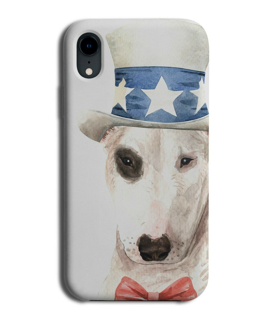 Bull Terrier President Phone Case Cover Dog Dogs American America Hat K501
